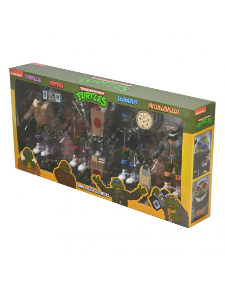 Teenage Mutant Ninja Turtles (Cartoon) Action Figures 4-Pack Punk Turtles 18 cm