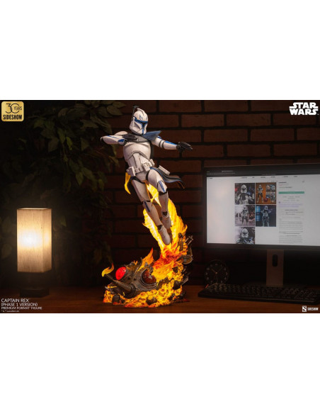 Star Wars Premium Format Figure Captain Rex (Phase 1 Version) Sideshow Exclusive 68 cm