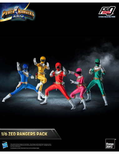 POWER RANGERS ZEO 1/6 FIGURE PACK