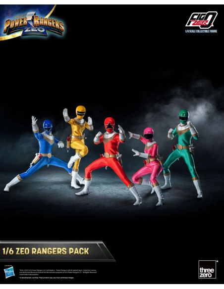 POWER RANGERS ZEO 1/6 FIGURE PACK