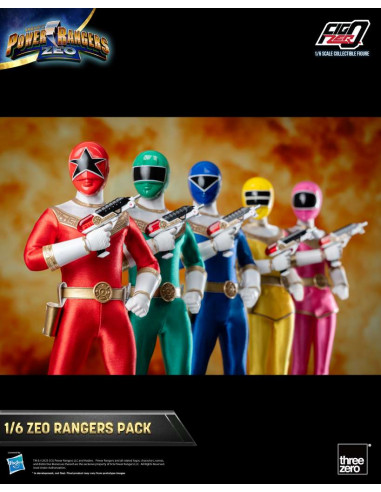 POWER RANGERS ZEO 1/6 FIGURE PACK