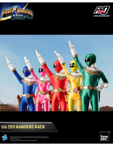POWER RANGERS ZEO 1/6 FIGURE PACK