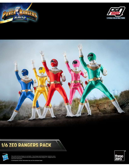 POWER RANGERS ZEO 1/6 FIGURE PACK
