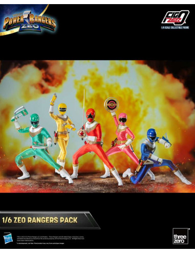 POWER RANGERS ZEO 1/6 FIGURE PACK
