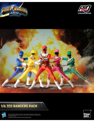 POWER RANGERS ZEO 1/6 FIGURE PACK