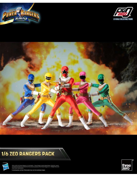 POWER RANGERS ZEO 1/6 FIGURE PACK