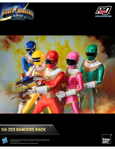 POWER RANGERS ZEO 1/6 FIGURE PACK