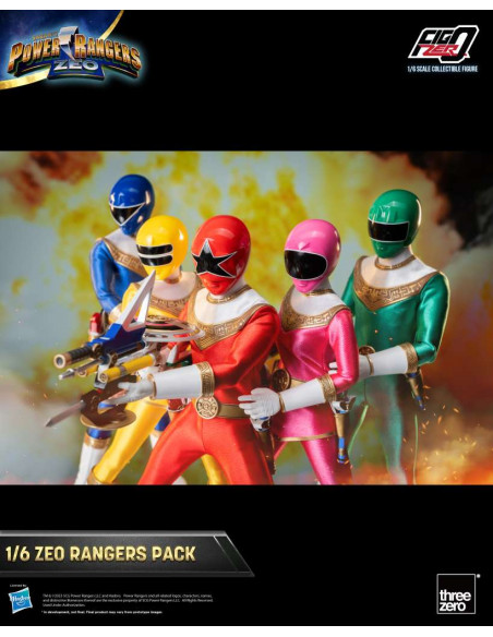POWER RANGERS ZEO 1/6 FIGURE PACK