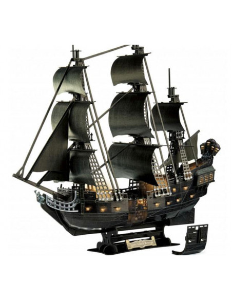 Pirates of the Caribbean: Dead Men Tell No Tales 3D Puzzle Black Pearl LED Edition