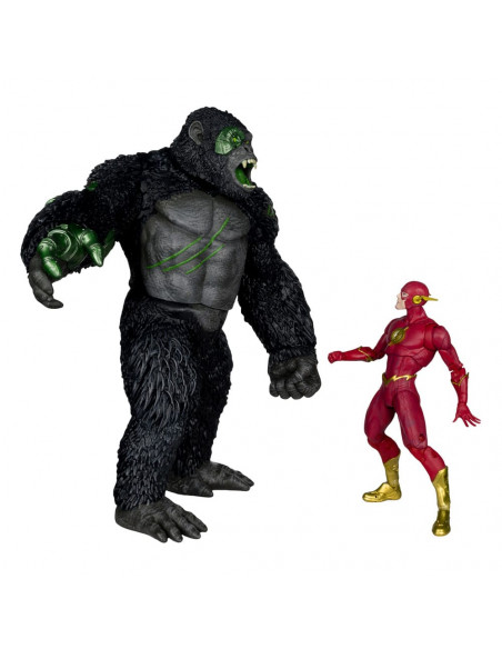 DC Multiverse Action Figure 2-Pack Flash vs. Titano 18 cm