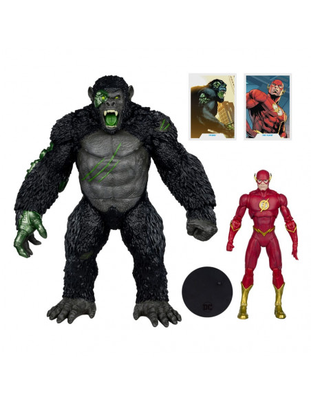 DC Multiverse Action Figure 2-Pack Flash vs. Titano 18 cm
