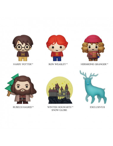 Harry Potter 3D Magnets Christmas Series Display (12)
