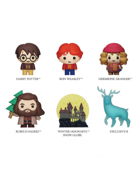 Harry Potter 3D Magnets Christmas Series Display (12)