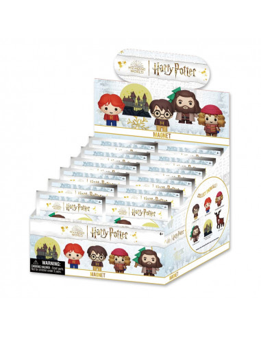 Harry Potter 3D Magnets Christmas Series Display (12)