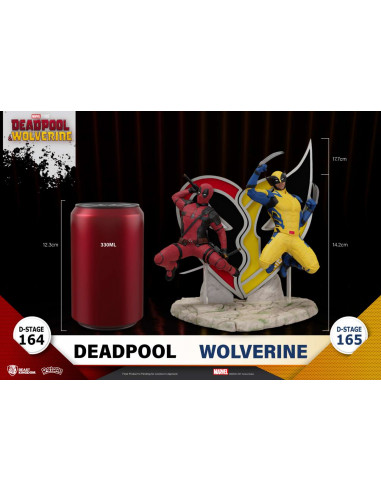 D-STAGE DEADPOOL WOLVERINE - WOLVERINE