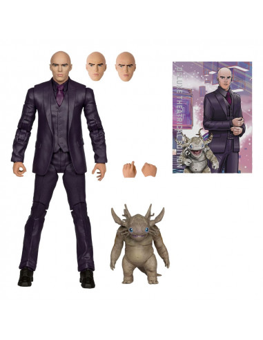 Superman (2025) DC Multiverse Deluxe Action Figure Lex Luthor with Baby Kaiju (Deluxe Theatrical Edition) 18 cm