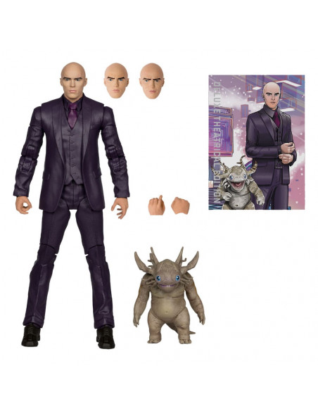 Superman (2025) DC Multiverse Deluxe Action Figure Lex Luthor with Baby Kaiju (Deluxe Theatrical Edition) 18 cm