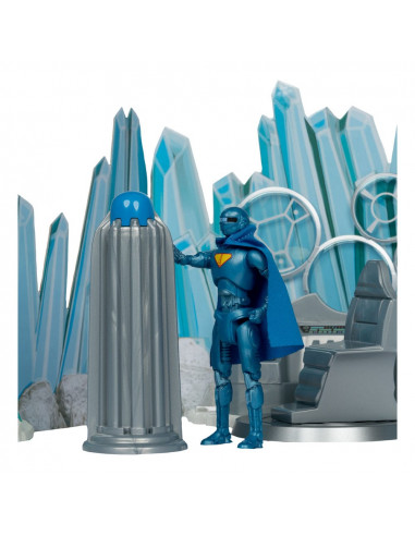 Superman (2025) DC Direct Playset Fortress of Solitude with Superman Robot