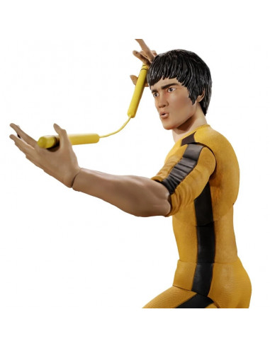 Bruce Lee The Challenger Ultimates! 18 cm Action Figure Super 7 in Brown Box
