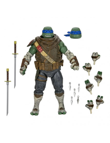 TMNT Teenage Mutant Ninja Turtles The Last Ronin LEONARDO Action Figure IDW Neca