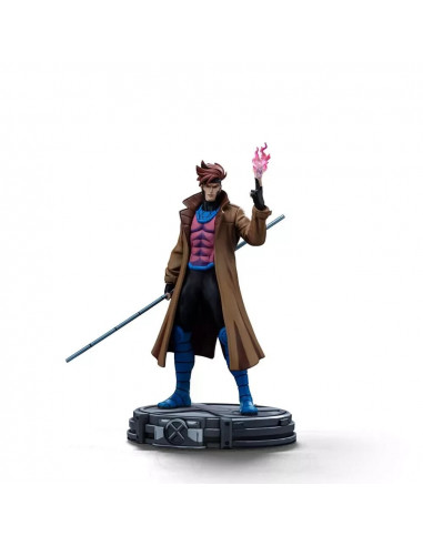 MARVEL X-MEN 1997 Ver. GAMBIT Art Scale  1:10 Statue Iron Studios Sideshow