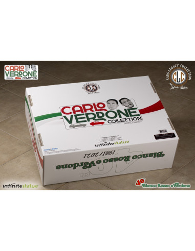 BIANCO ROSSO E VERDONE 40° ANNIVERSARIO Amitrano Furio Mimmo 1:18 Infinitestatue