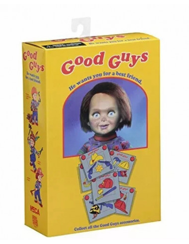 La Bambola Assassina CHUCKY Good Guys Ultimate Edition Action Figure NECA
