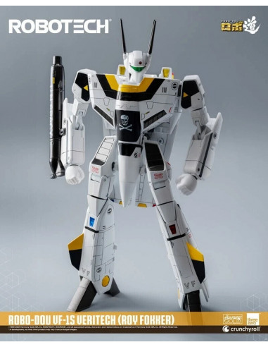 MACROSS ROBOTECH VF-1S Veritech Roy Fokker RoboDou Action Figure Robot ThreeZero