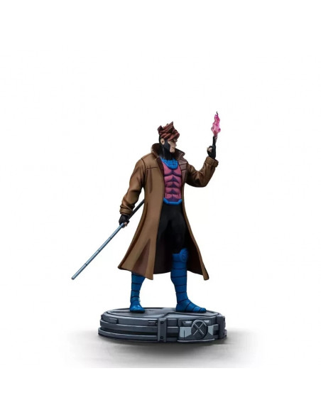 MARVEL X-MEN 1997 Ver. GAMBIT Art Scale  1:10 Statue Iron Studios Sideshow