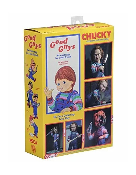La Bambola Assassina CHUCKY Good Guys Ultimate Edition Action Figure NECA