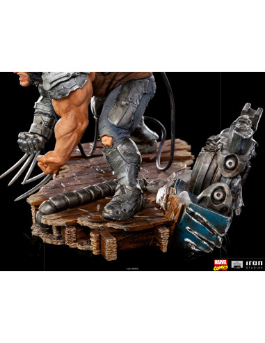 Iron Studios X-MEN Wolverine Robot Albert And Elsie-Dee Iron Studios Sideshow