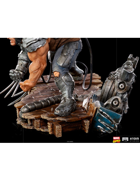Iron Studios X-MEN Wolverine Robot Albert And Elsie-Dee Iron Studios Sideshow