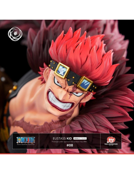 Eiichiro Oda One Piece EUSTASS KID 1/6 Tsume Ikigai Resin Statue in Brown Box