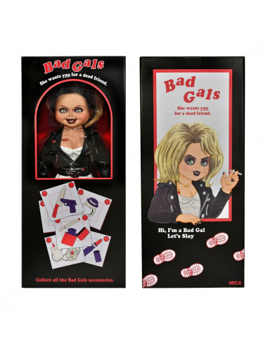 La Bambola Assassina Bride of Chucky & Tiffany Doll 1/1 LIFE SIZE Brown Box NECA