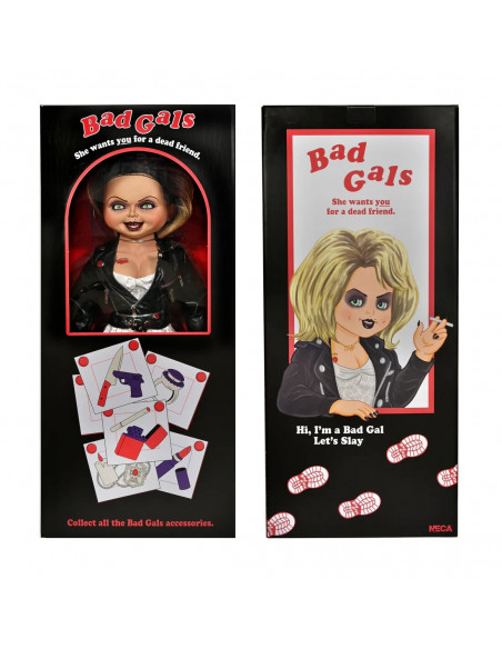 La Bambola Assassina Bride of Chucky & Tiffany Doll 1/1 LIFE SIZE Brown Box NECA