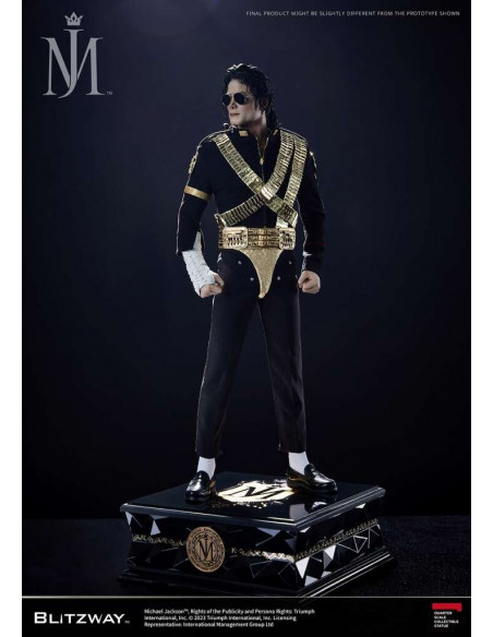 Michael Jackson – Superb Scale 1/4 scale statue BLITZWAY in Brown Box Sealed