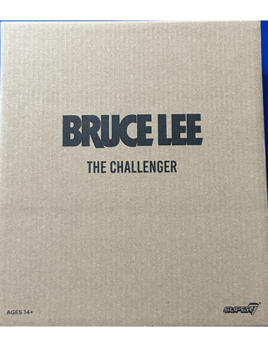 Bruce Lee The Challenger Ultimates! 18 cm Action Figure Super 7 in Brown Box