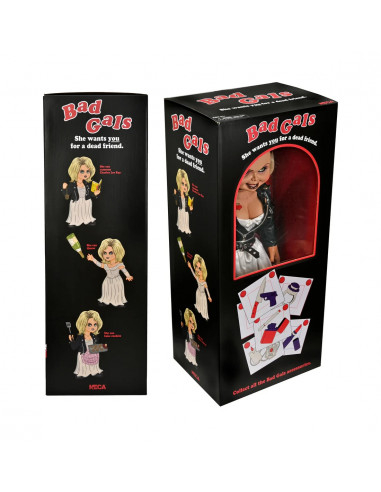 La Bambola Assassina Bride of Chucky & Tiffany Doll 1/1 LIFE SIZE Brown Box NECA