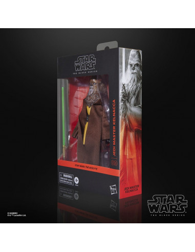 Star Wars: The Acolyte Black Series Action Figure Jedi Master Kelnacca 15 cm