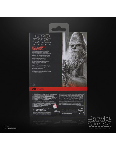 Star Wars: The Acolyte Black Series Action Figure Jedi Master Kelnacca 15 cm