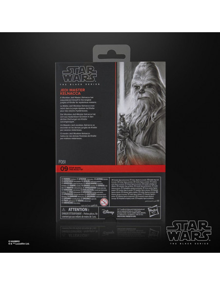 Star Wars: The Acolyte Black Series Action Figure Jedi Master Kelnacca 15 cm