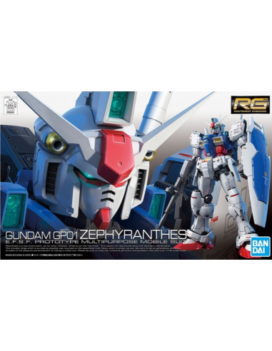 RG 12 GUNDAM Rx-78 Gp01 Zephyranthes 1/144 Model Kit di Montaggio Bandai
