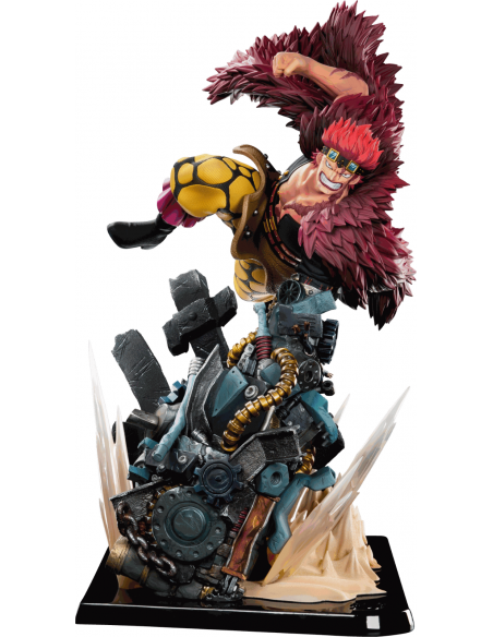 Eiichiro Oda One Piece EUSTASS KID 1/6 Tsume Ikigai Resin Statue in Brown Box