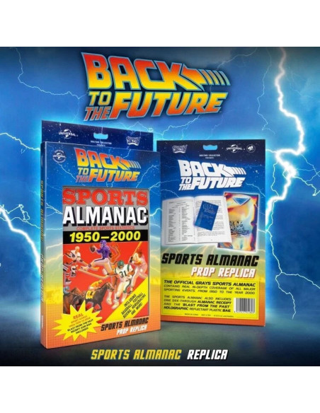 Back to the Future Sports Almanac ALMANACCO Life Size Prop Rep Doctor Collector