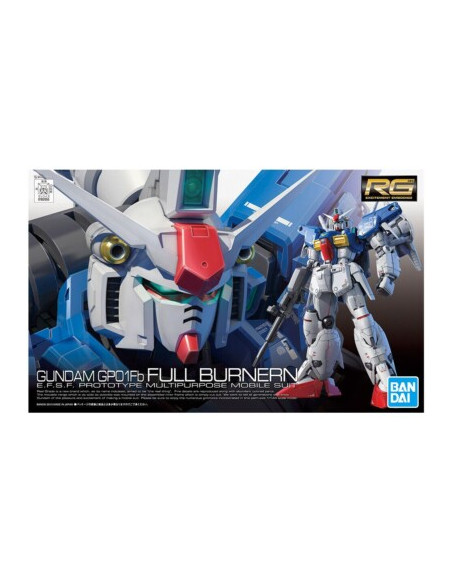 RG 13 GP01fb Gundam Full Burner 1/144 Robot Real Grade Model Kit BANDAI Japan