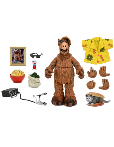 ALF from Cult TV Series 1990 Action Figure Ultimate Alien Life Form Neca in Box