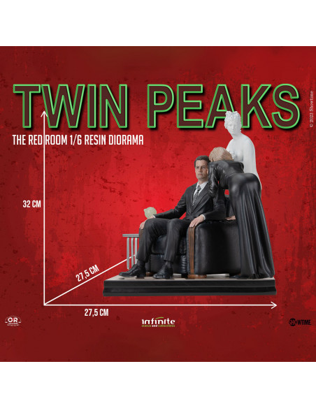 TWIN PEAKS Agent Cooper Laura Palmer The Red Room 1/6 Infinite Statue Sideshow