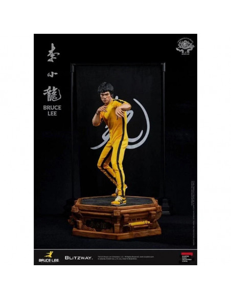 Yen Chen Bruce Lee 50th Anniversary 1:4 Tribute Statue Game of Death Blitzway