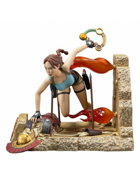 TOMB RAIDER Lara Croft Classic Era Statue Figure Dark Horse Deluxe in Brown Box