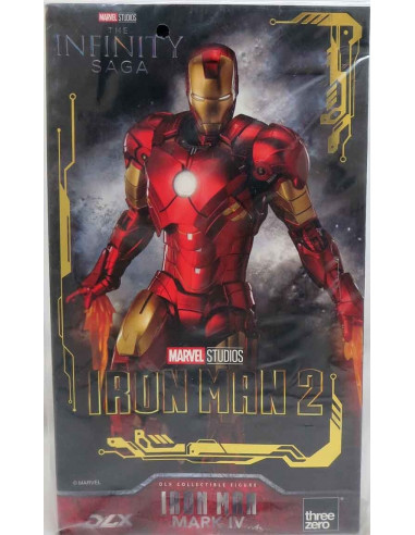 MARVEL Infinity Saga Iron Man Mark IV DLX 1/12 Action Figure ThreeZero Sideshow
